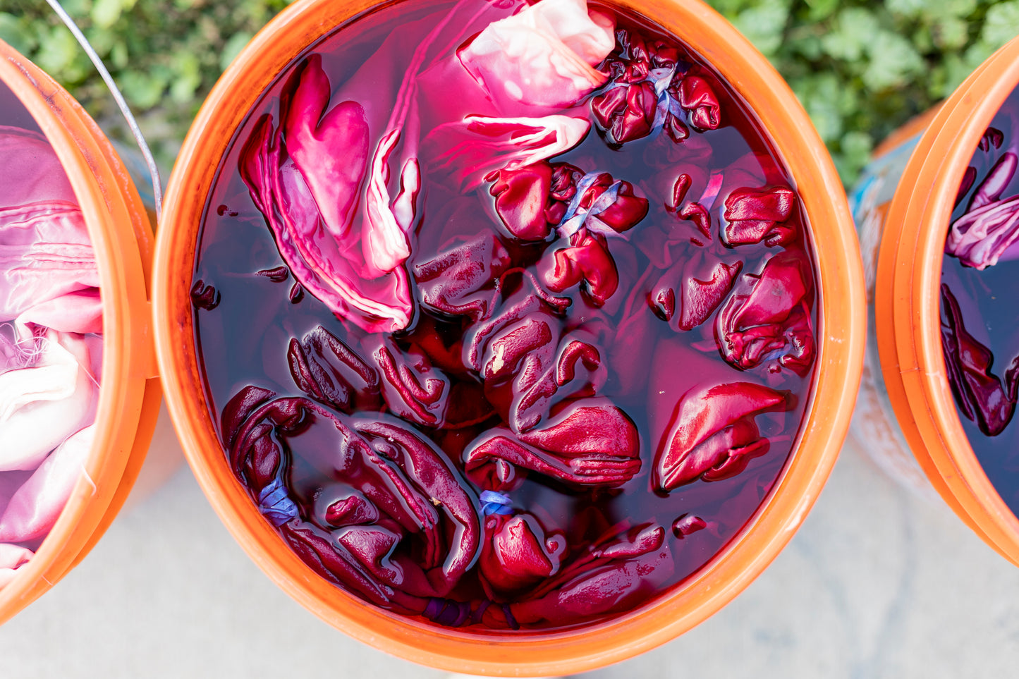 August Dye Workshop: Dynamic Pink & Purple