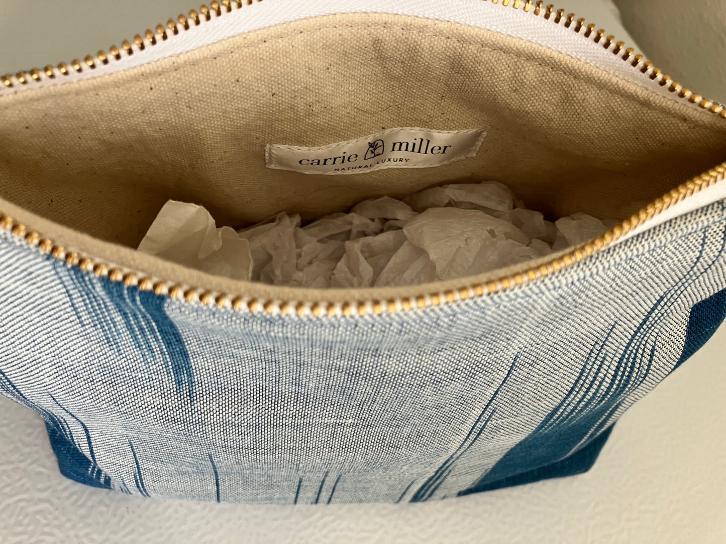 Handwoven Ikat Travel Pouch #1