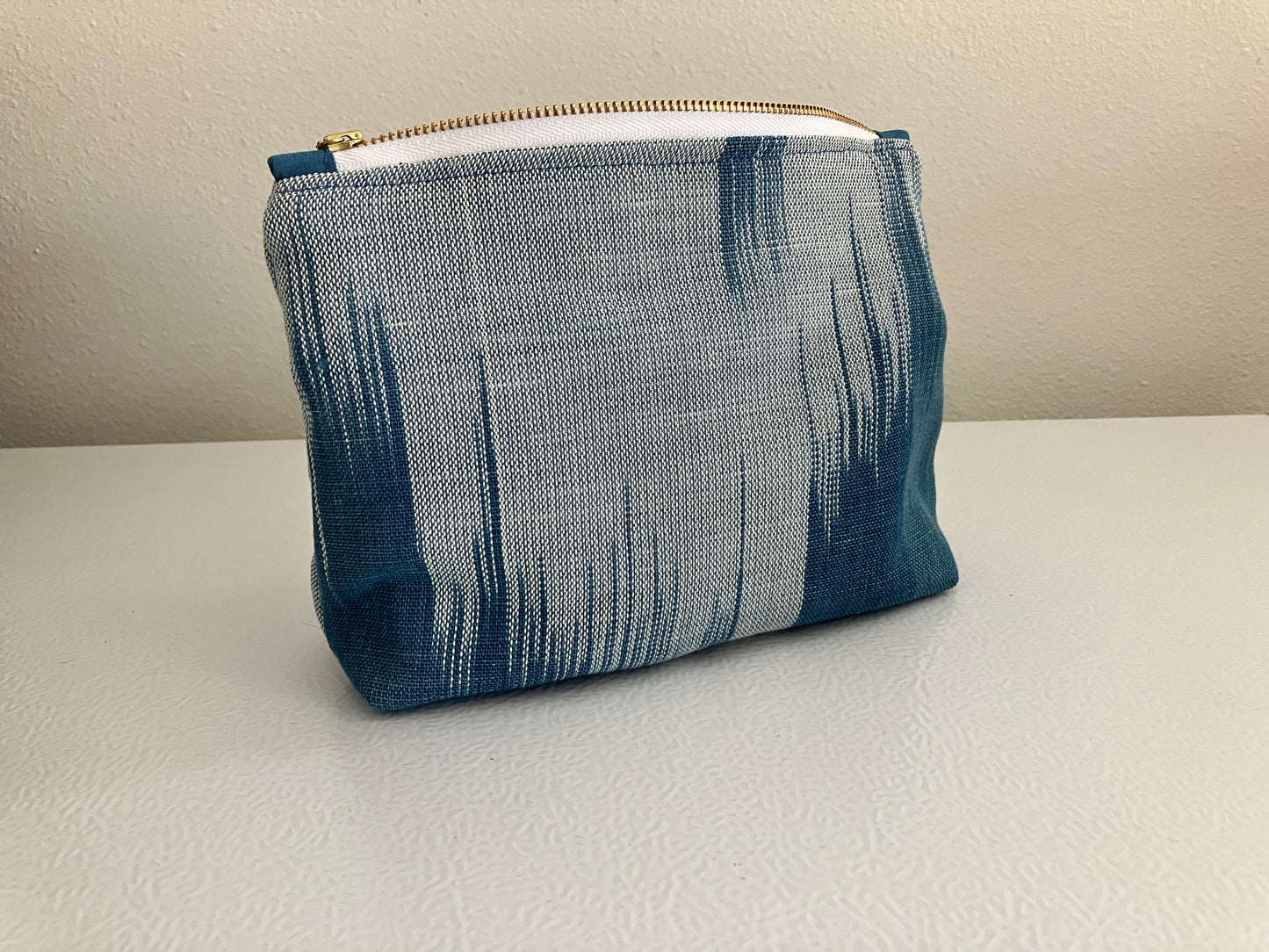 Handwoven Ikat Travel Pouch #5