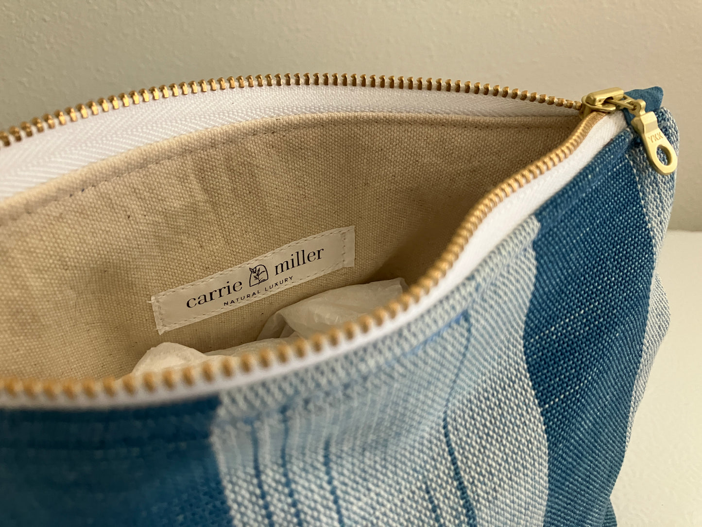 Handwoven Ikat Travel Pouch #2