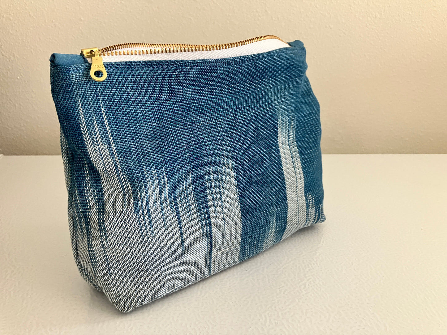 Handwoven Ikat Travel Pouch #4