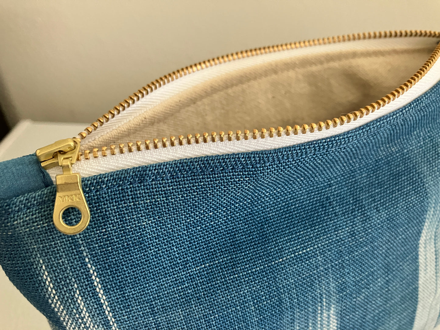 Handwoven Ikat Travel Pouch #3
