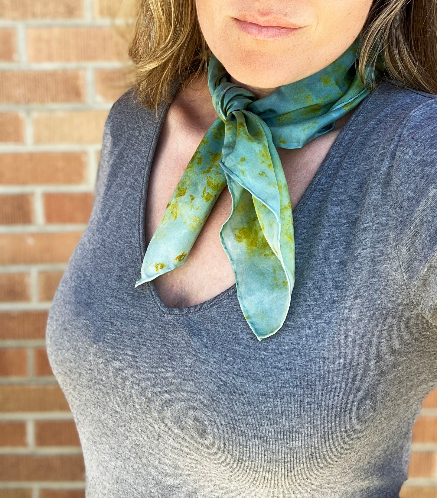 Grants Pass Silk Scarf Bandana 20"