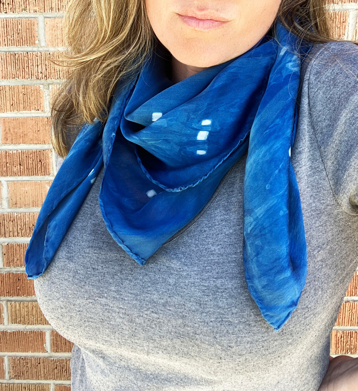 Satellite Silk Scarf 35"
