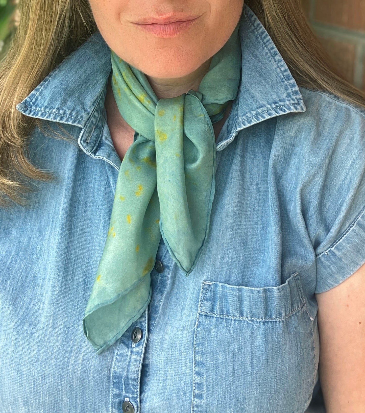 Grants Pass Silk Scarf Bandana 20"