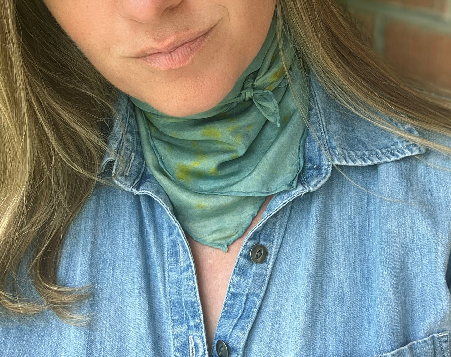 Grants Pass Silk Scarf Bandana 20"