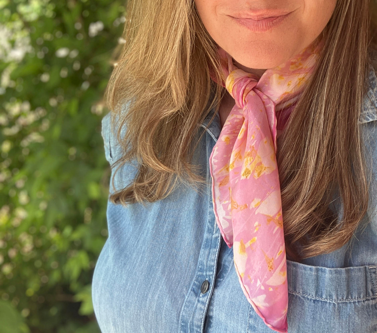 Four Corners Silk Bandana 20"