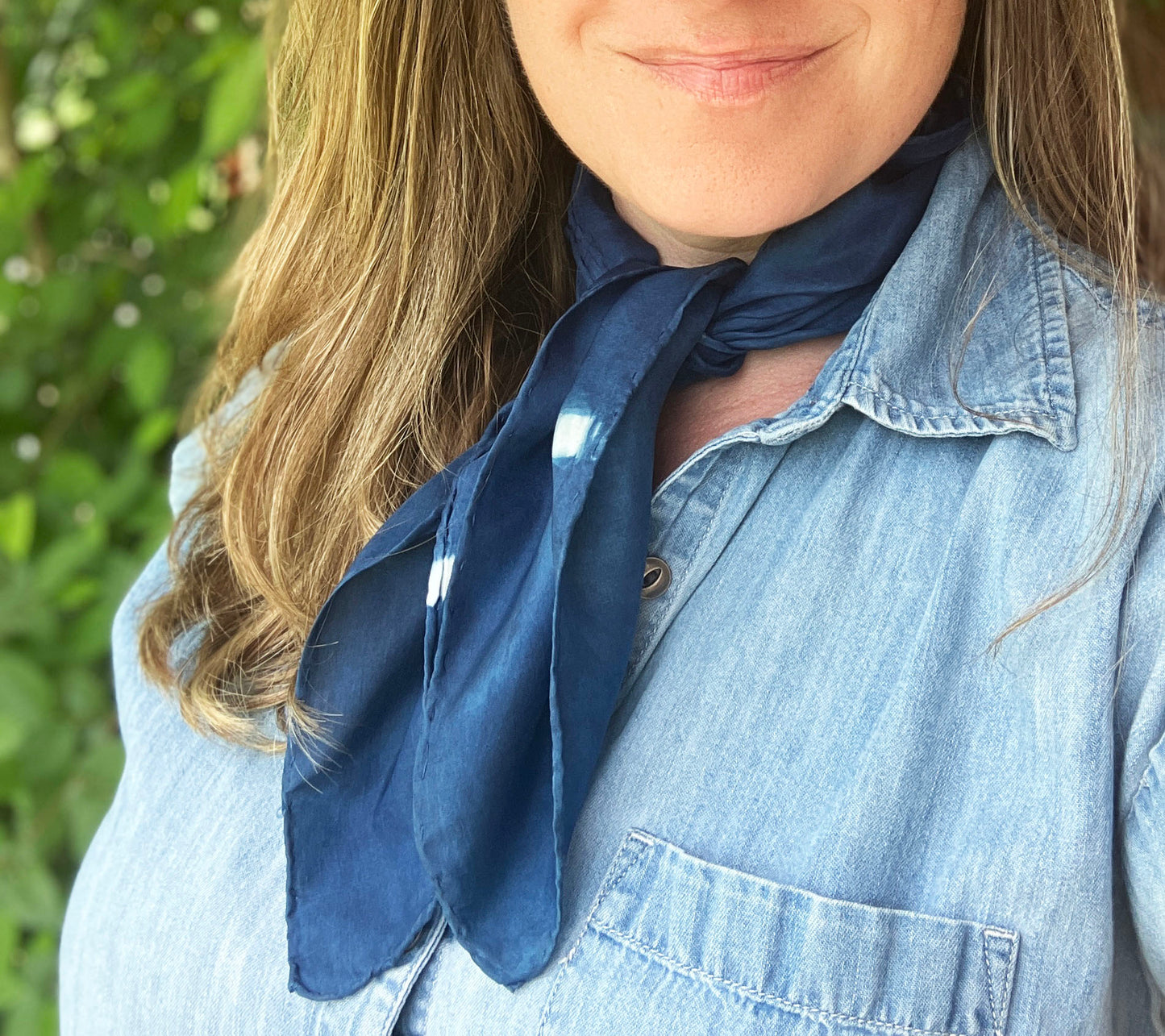 Satellite Silk Scarf Bandana 20"