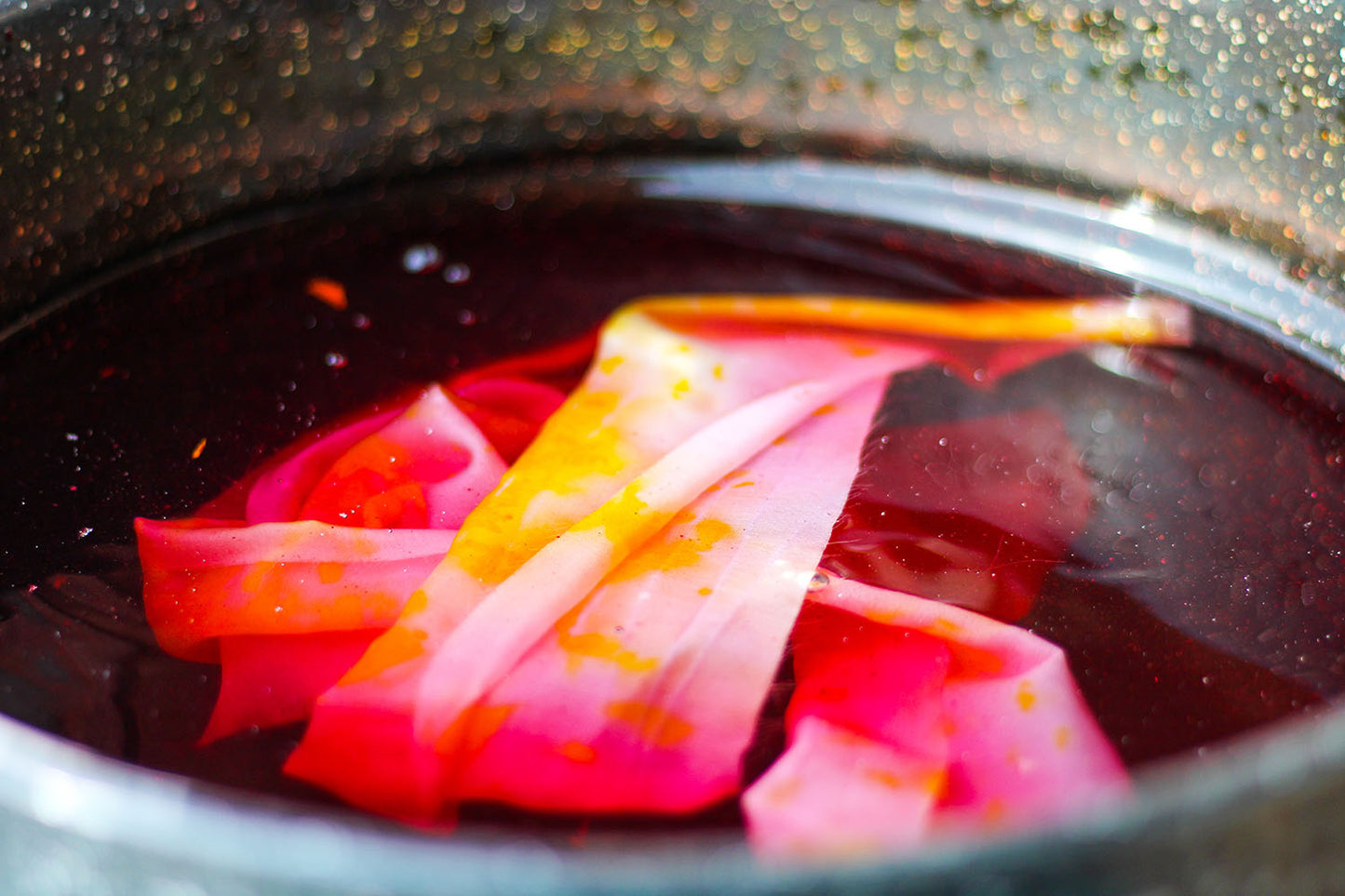 August Dye Workshop: Dynamic Pink & Purple