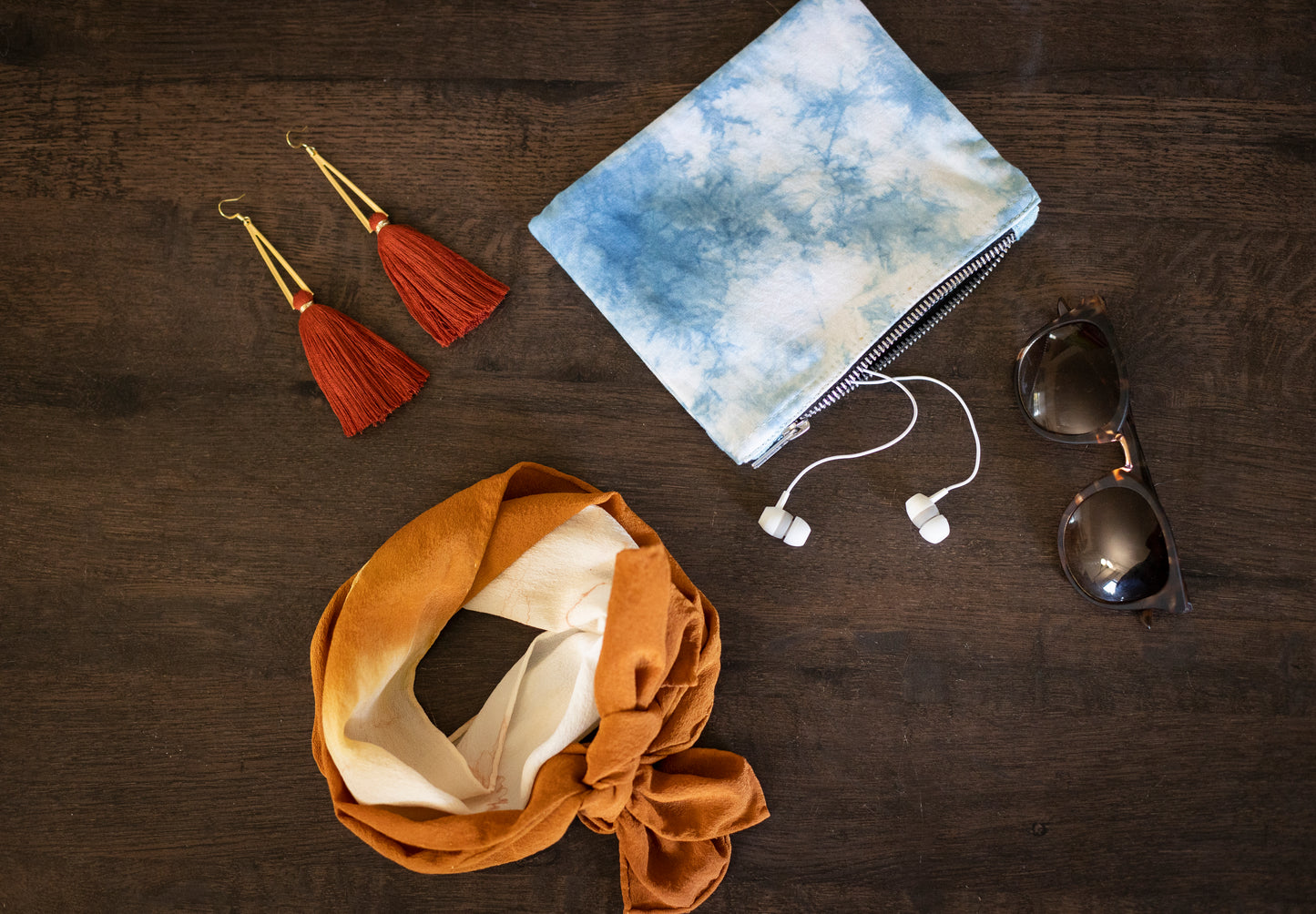Mt. Shasta Tassel Earrings